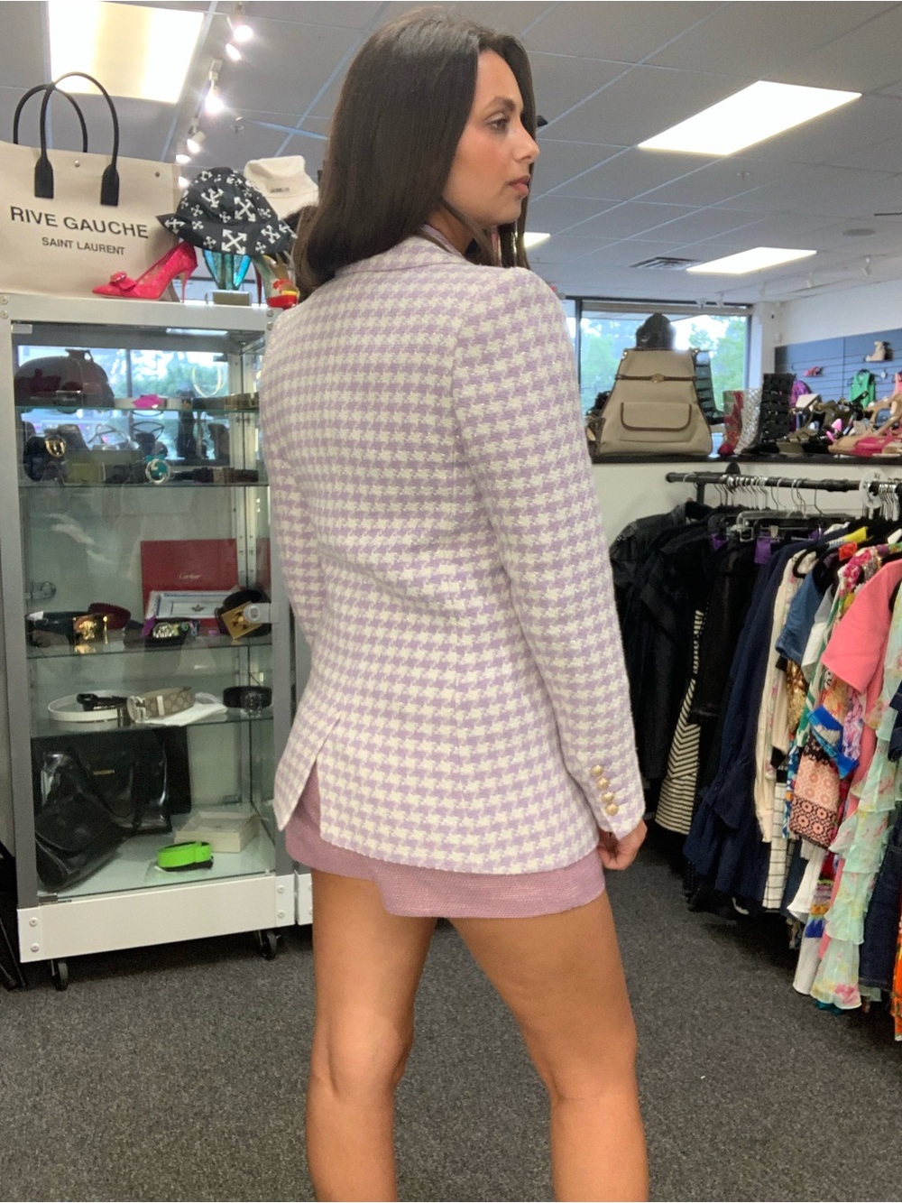 NWT Generation Love Houndstooth Blazer Sz XS - Picture 6 of 8